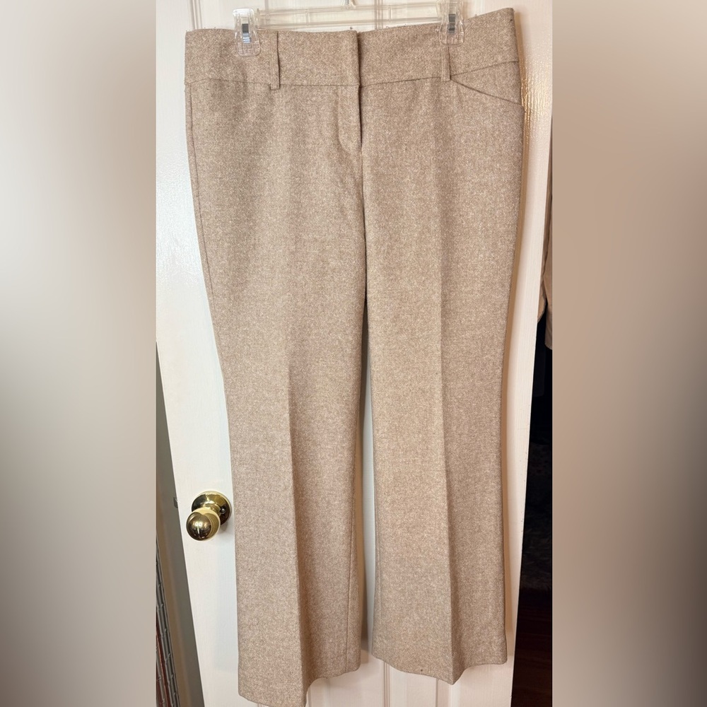 Express Design Studio Tan Wool Trousers